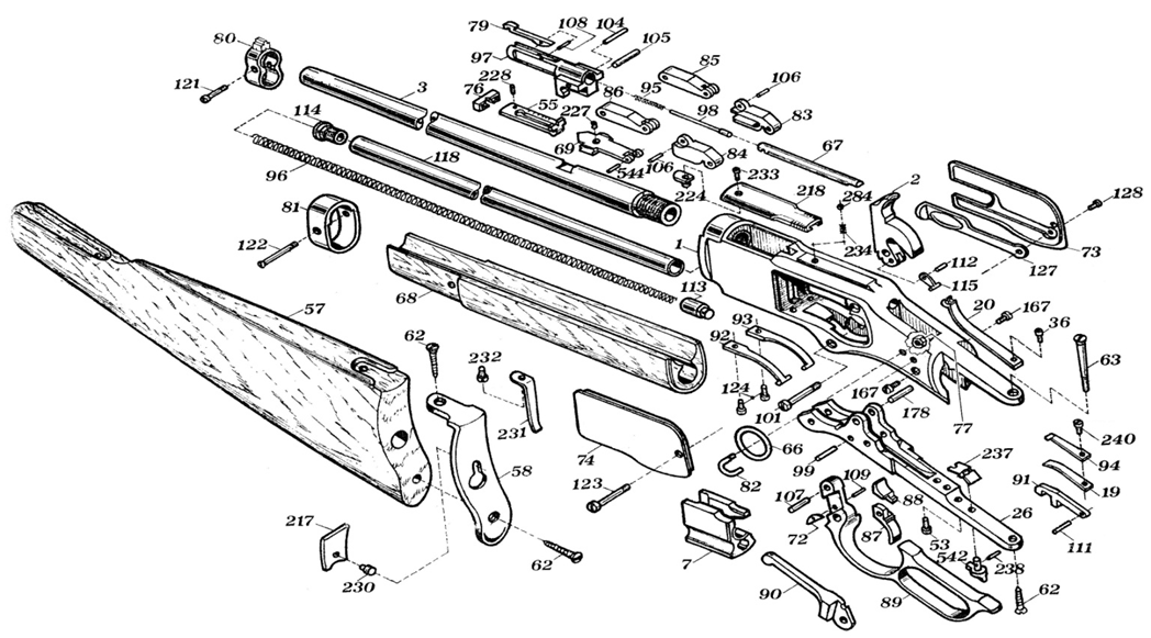 w73carbine4440, 38sp, 357mag, 45colt