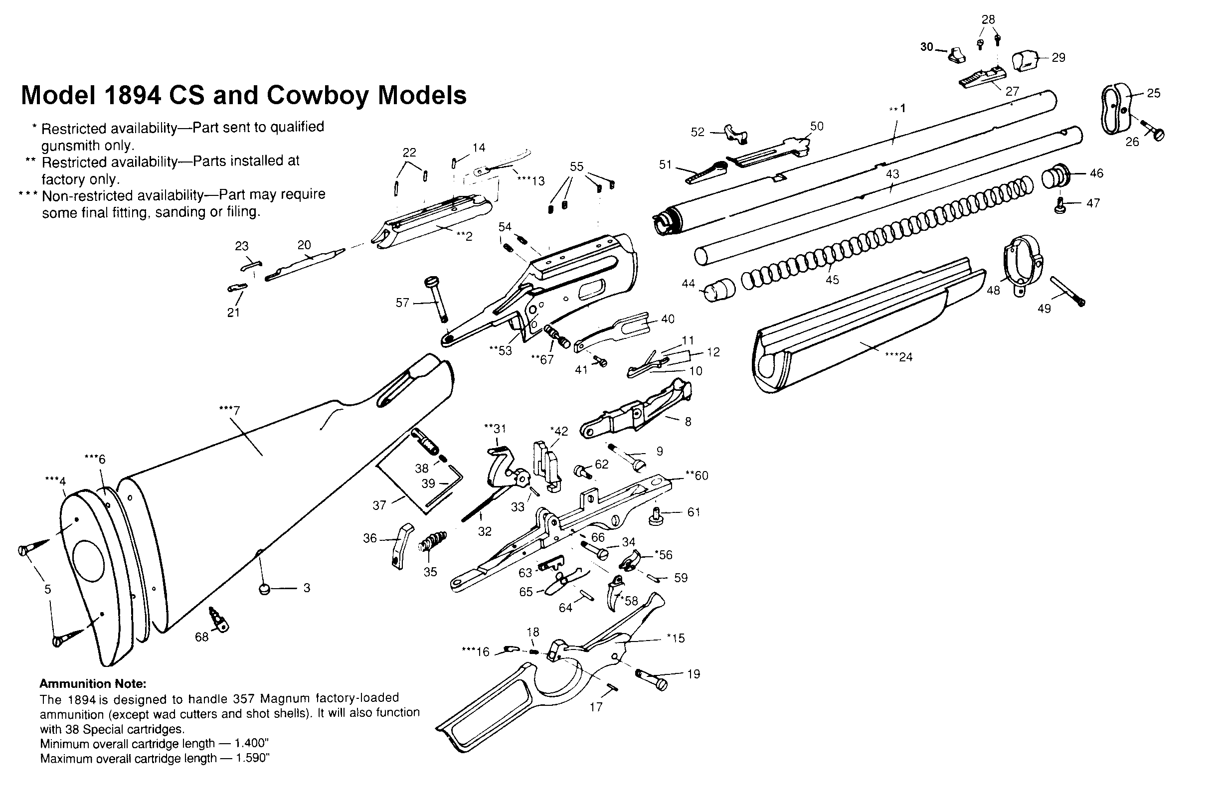Marlin 94 Parts Diagram